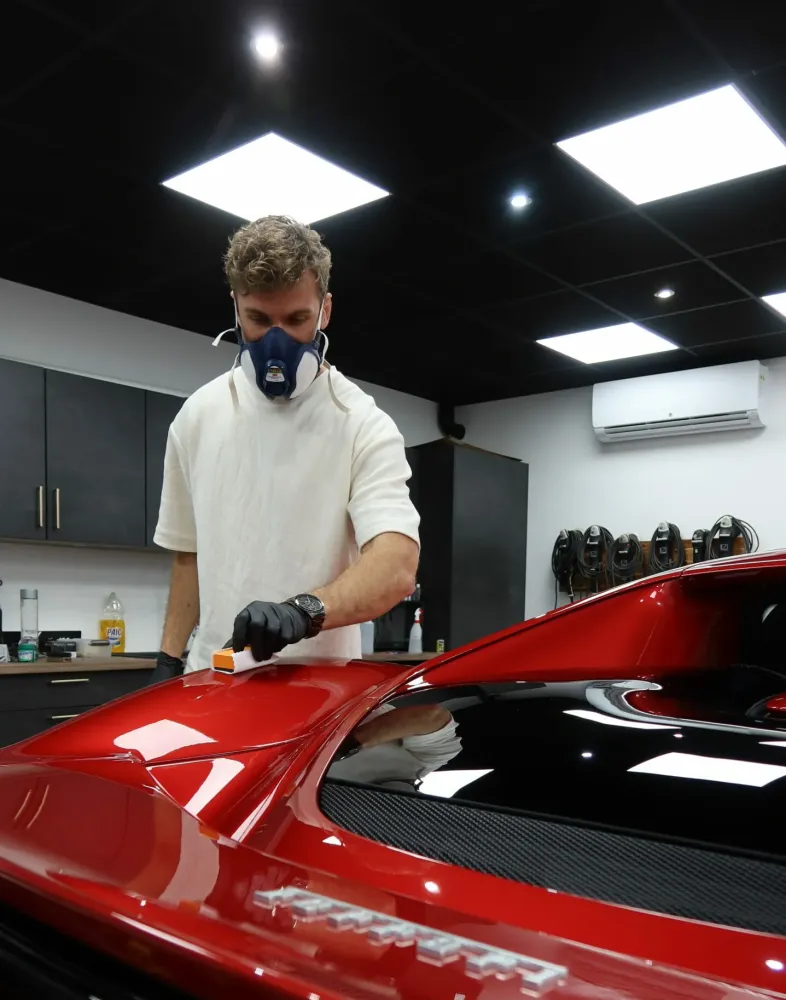 traitement carrosserie Ferrari
