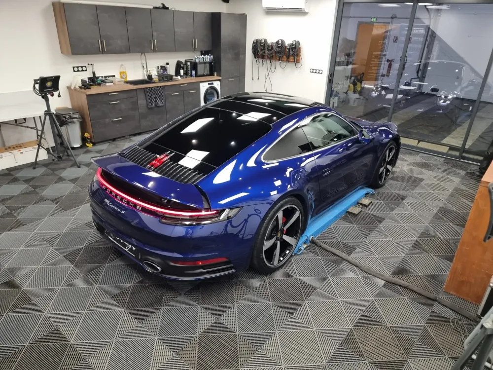 Traitement carrosserie Porsche 911